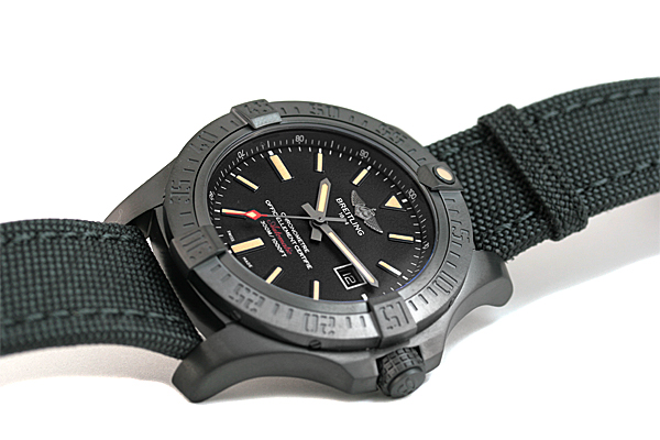 ֥饤ȥ (BREITLING) ٥󥸥㡼 ֥åС ֥å / AVENGER BLACKBIRD BLACK STEEL [V173B12MBA]