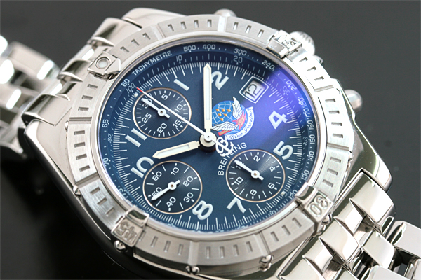 ֥饤ȥ (BREITLING)  ֥롼ѥ륹 / CHRONO BLUE IMPULSE [A140CBIPAS]