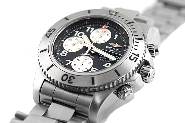 ֥饤ȥ (BREITLING) ѡ Υ ƥեå / SUPEROCEAN CHRONOGRAPH STEELFISH [A141B19PSS]