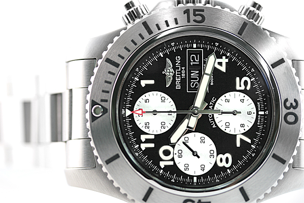 ֥饤ȥ (BREITLING) ѡ Υ ƥեå / SUPEROCEAN CHRONOGRAPH STEELFISH [A141B19PSS]