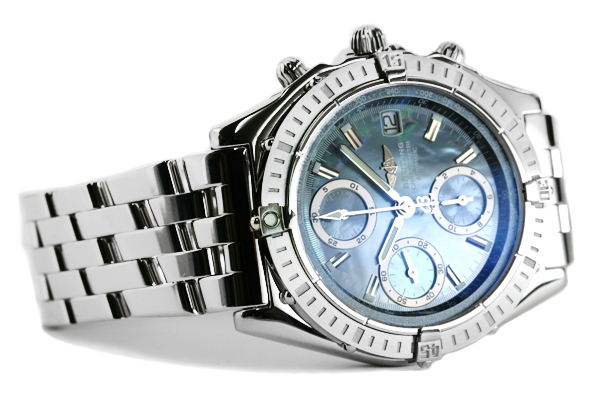 ֥饤ȥ (BREITLING) ޥ֥ѡ롦֥å / Υޥå2000 / MOTHER OF PEARL BLACK / CHRONOMAT2000 [A147BMPPA]