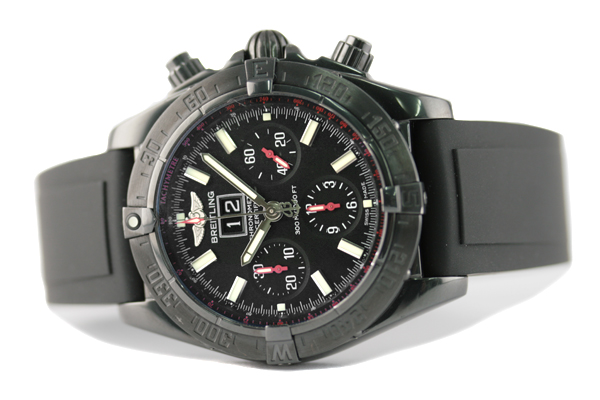 ֥饤ȥ (BREITLING) ֥åСɡ֥å / BLACK BIRD  BLACK STEEL [M449B27RPR]