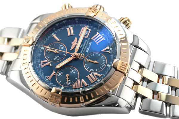 ֥饤ȥ (BREITLING) Υޥå / / CHRONOMAT   STEEL AND ROSE GOLD [C156C10PAC]