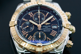 ֥饤ȥ (BREITLING) Υޥå / / CHRONOMAT   STEEL AND ROSE GOLD [C156B21PAC]