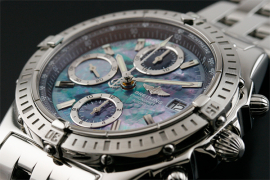 ֥饤ȥ (BREITLING) ޥ֥ѡ롦֥å / Υޥå2000 / MOTHER OF PEARL BLACK / CHRONOMAT2000 [A147BMPPA]