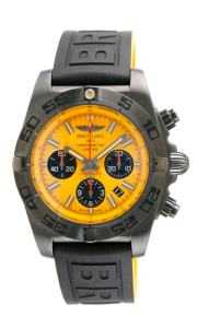 ֥饤ȥ (BREITLING) Υޥå 44 ֥å ڥ ǥ / CHRONOMAT 44 BLACKSTEEL SPECIAL EDITION [M011I31XRV]