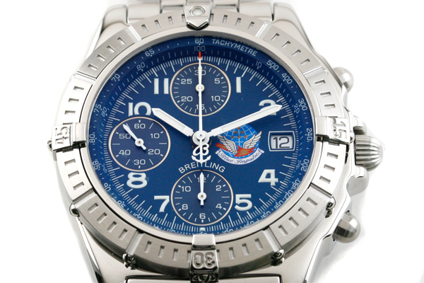 ֥饤ȥ (BREITLING)  ֥롼ѥ륹 / CHRONO BLUE IMPULSE [A140CBIPAS]